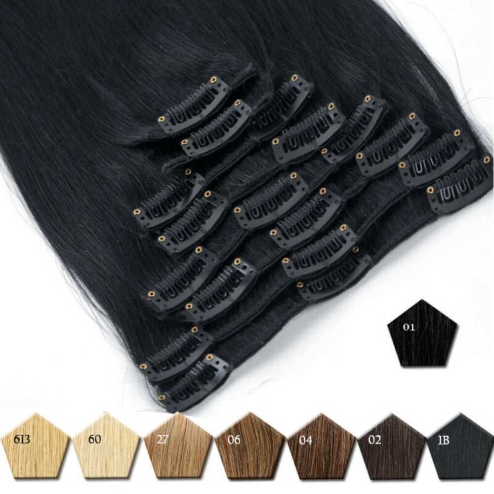 100% human hair extensions